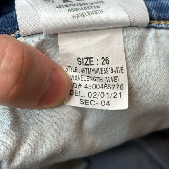 Joes jeans women’s the icon mid rise skinny crop joes wavelength size 26 - Picture 9 of 16